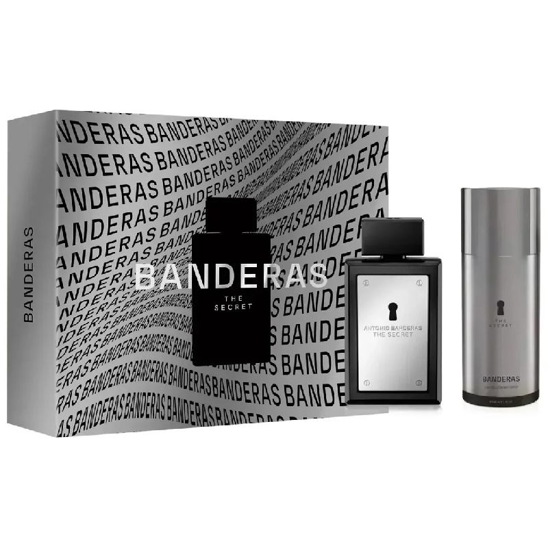 BANDERAS COFRE THE SECRET EDT X 100 ML.